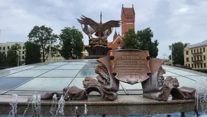 Скульптура "Гуси" Минск