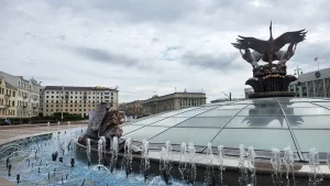 Скульптура "Гуси" Минск