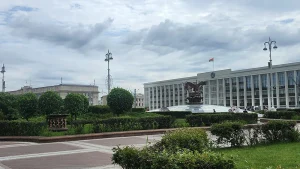 Скульптура "Гуси" Минск
