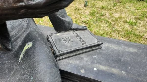 Памятник Сымону Будному и Василию Тяпинскому